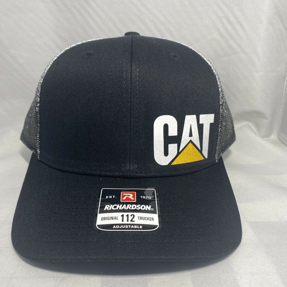 Caterpillar CAT Richardson 112 Snap Back Trucker Hat - Picture 3 of 7